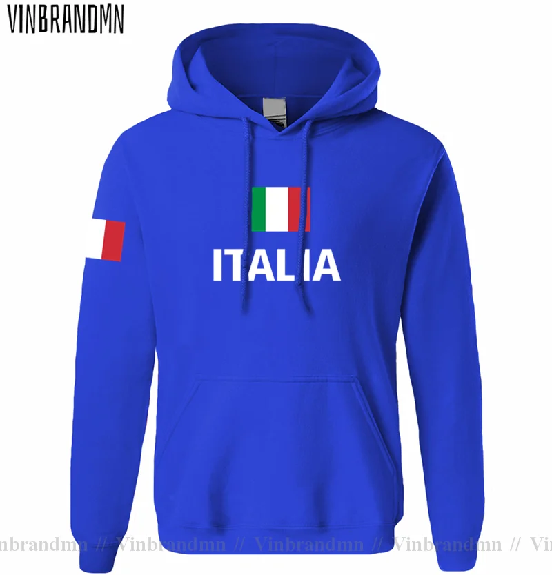 Italy Italia Italian ITA mens hoodie pullovers hoodies men sweatshirt new streetwear clothing Sportswear tracksuit nation flag