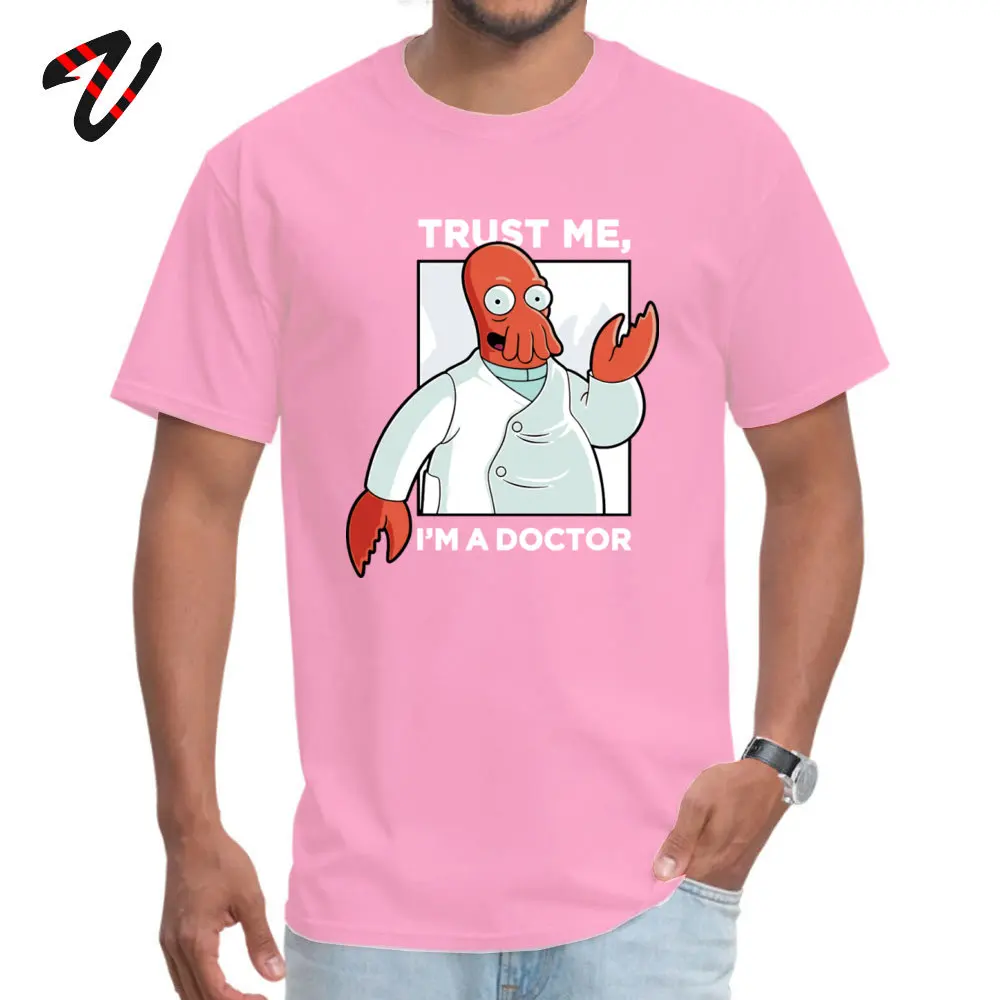 Funny Men\'s T-shirts Doctor Zoidberg Unique T Shirt Special 100% Cotton Fabric Tshirt Trust Me I\'m A Doctor Cthulhu Tees