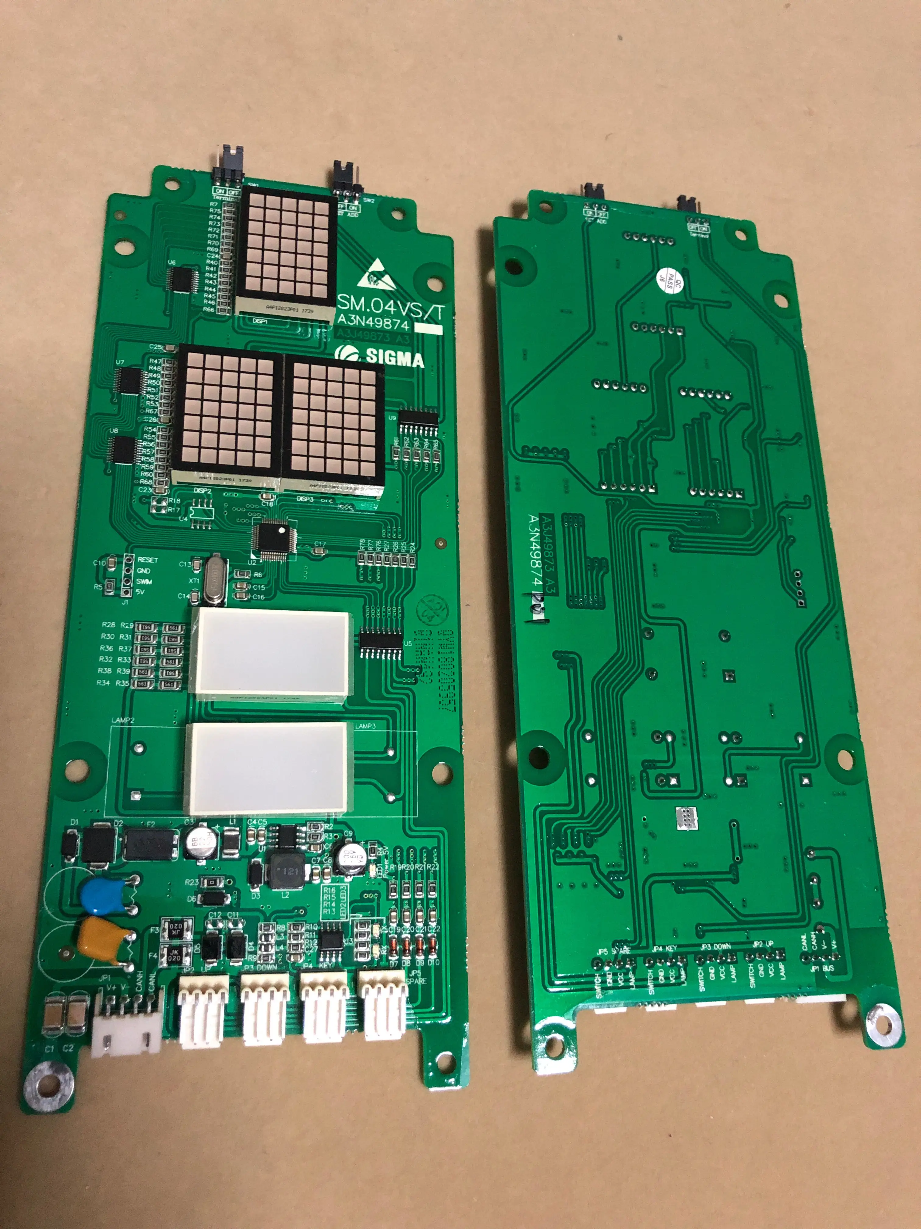 

elevator board SM.04VS/T A3N49874