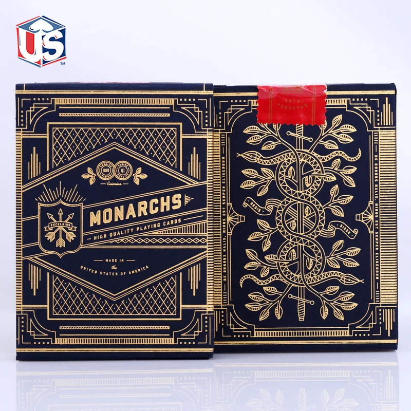 1 Deck of Theory11 Monarch Playing Cards Monarchs Deck T11 Poker Magic Cards Close Up Magic Tricks for Professional Magician