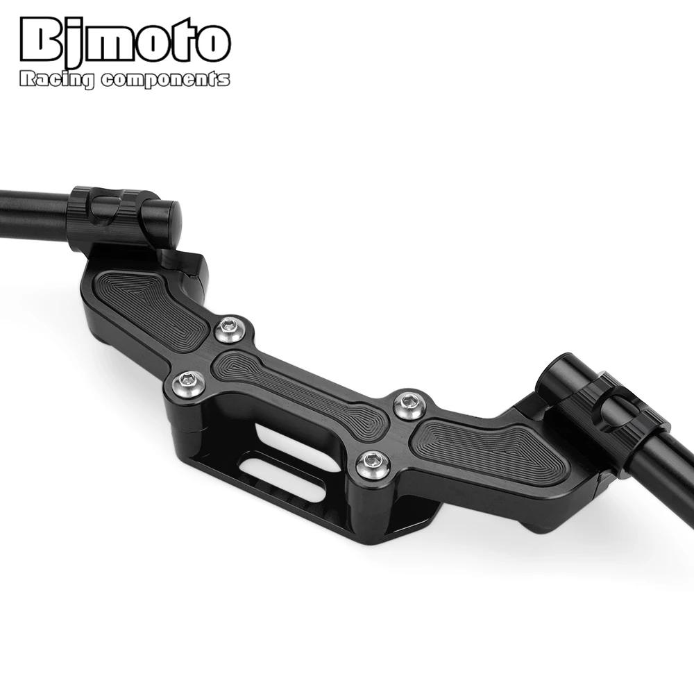 Motorcycle Clip on Adjustable Handlebars Handle Bar With Adapter For Ducati Monster 821 2015-2017 Monster 1200 S 1200S 2014-2016