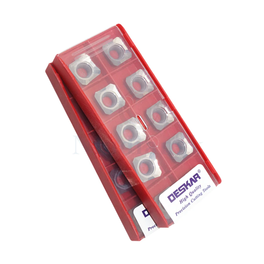 Herramienta de corte de inserción de carburo K10, SEHT1204AFFN-AL auténtica 100% Original, herramienta de torneado externo, máquina CNC, torno CNC