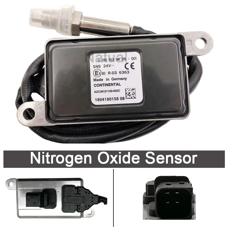 Original Nitrogen Nox Oxygen Sensor 5WK96363 5WK9 6363 For Mercedes-Benz Truck 24V A0101539428 A 010 153 94 28