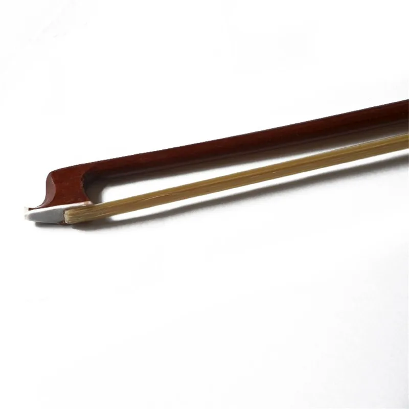 Violinbogen 1 Stück Größe 1/8 1/4 1/2 3/4 4/4 Keine Verformung Brasilianisches Rotes Sandelholz Pferdehaar Zubehör – Detail 3