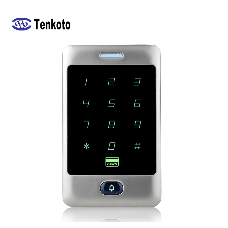 Metal Wiegand تماس لوحة المفاتيح الرقمية بطاقة الهوية IC التحكم في الوصول اللمس قفل بكلمة مرور قارئ RFID