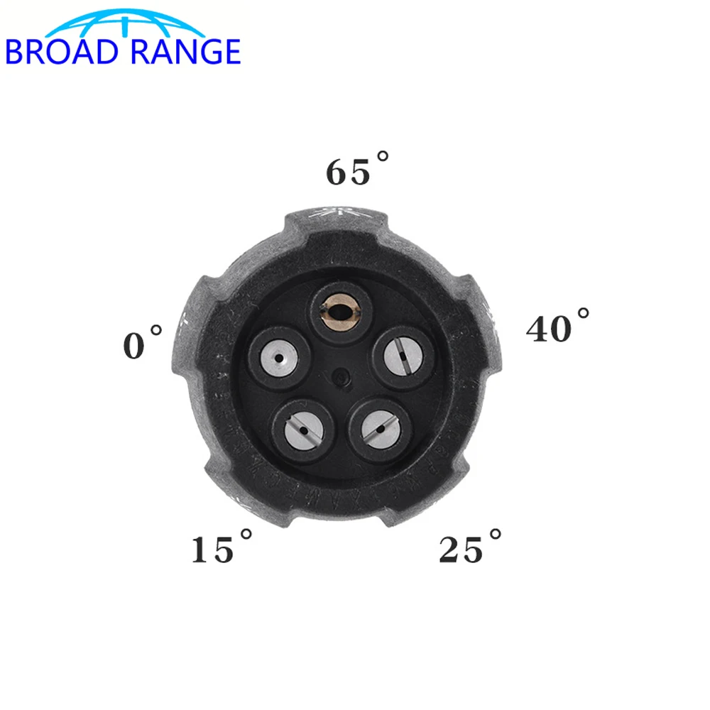 High Pressure Washer  Nozzle 5 IN 1 High Pressure Water Spray Nozzle Tips with 1/4‘’ Inch Quick Connector Car Cleaning Accessory