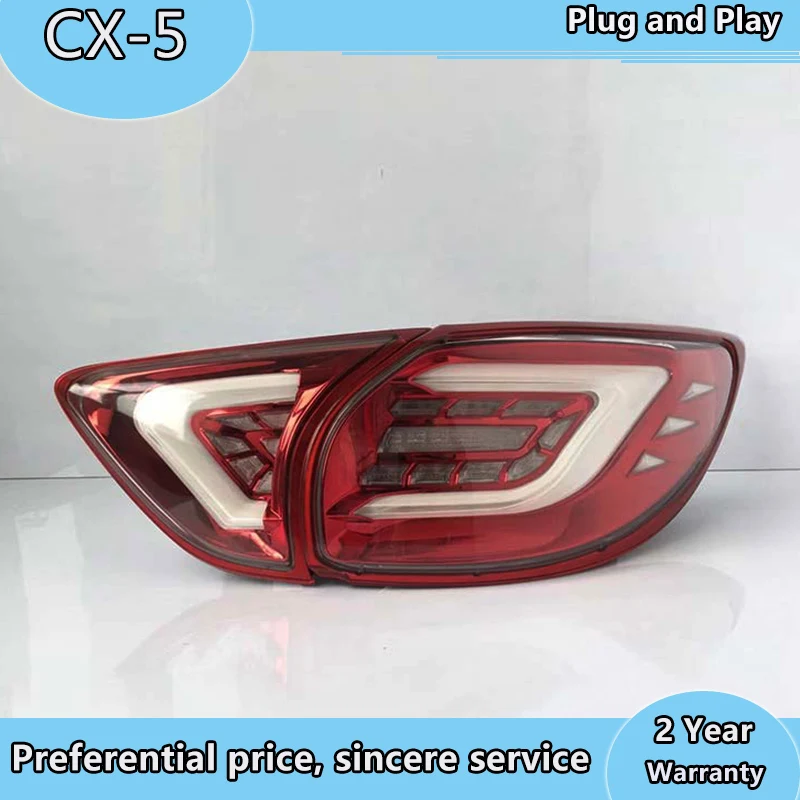 Car Styling for Mazda CX-5 Taillights 2013-2018 CX5 LED Tail Lamp New CX-5 LED Rear Lamp DRL+Brake+Park+Signal led light