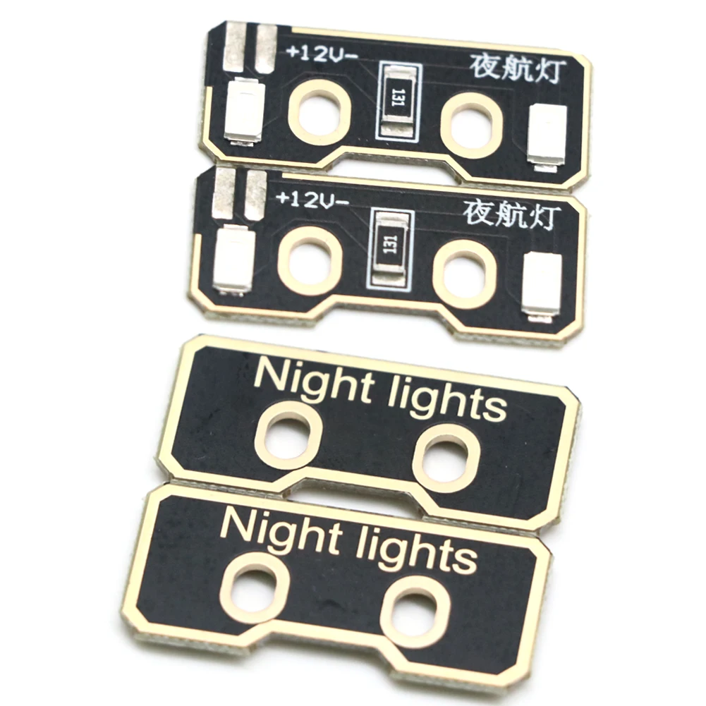 4pcs 12V LED Night Navigation Light High Power Light Rack LED Board with Cable for FPV Quadcopter F330 F450 F550 RC Drone