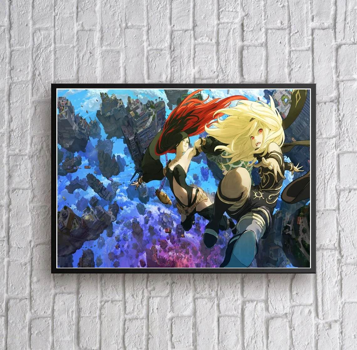 Gravity Rush 2 Video Game Canvas Poster Home Wall Painting Decoration (No Frame)