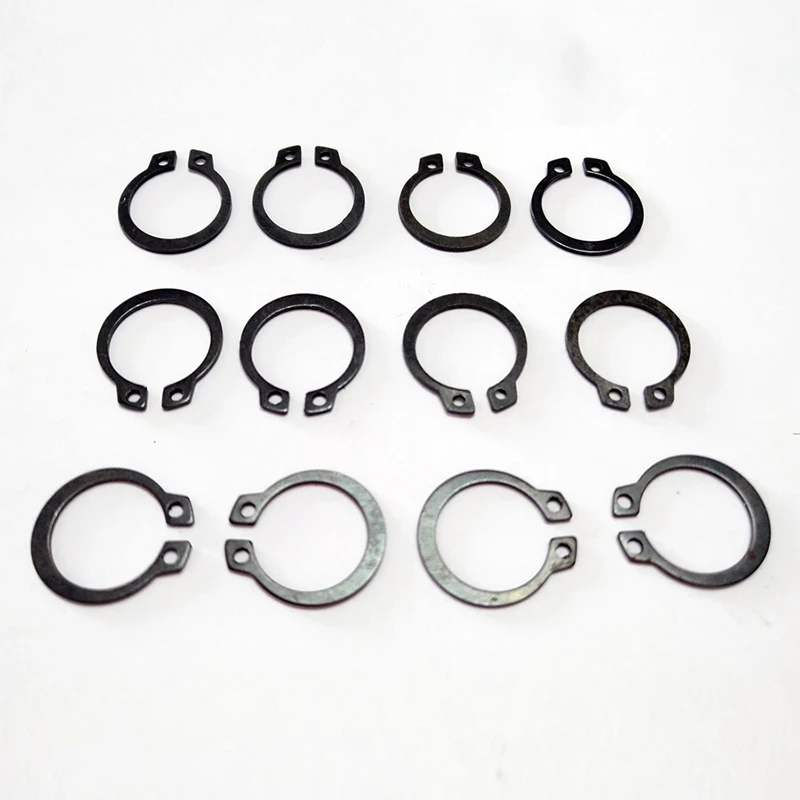 M10 - M55 Circlips for shaft type A 65 manganese steel shaft retaining ring Bearing retainer circlip M8 M12 M20 M30 M36