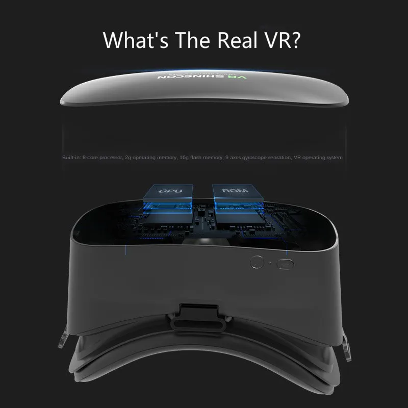 VR óculos virtuais com tela, tudo em um, 2G + 16G, HD, 2K, 3D, 2560x1440, jogo, Bluetooth, Wi-Fi, OTG, AR, 2K