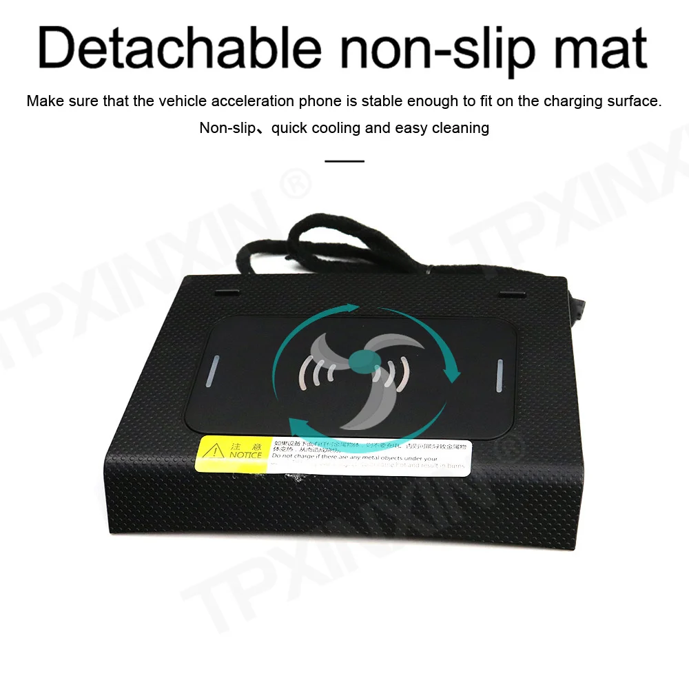 QI Car Wireless Charger For BYD Song SUV 2016 2017 2018 Intelligent Infrared Fast Wireless Charging Car Phone Holder For Iphone