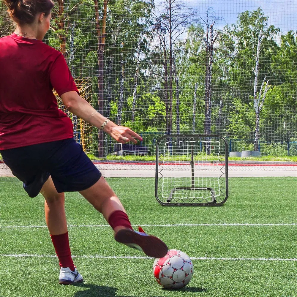 Homcom 5 Level Winkel verstellbares Falt sprung netz für Fußball