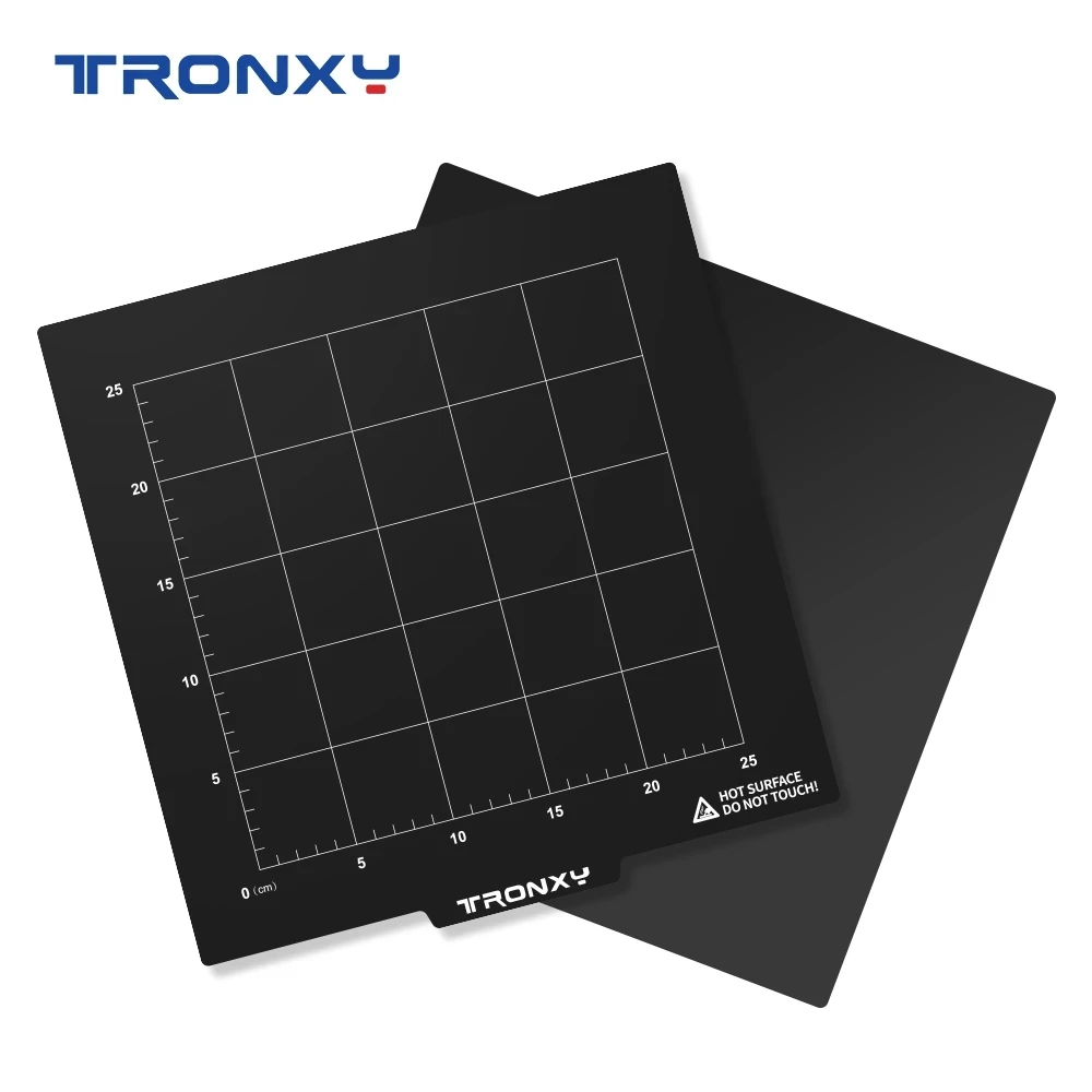 

TRONXY 3D Printer x5sa xy-2 pro x5sa 400 Flex Spring Steel Sheet Applied PVC Magnetic Hot Bed Tape Sticker Surface Flex Plate