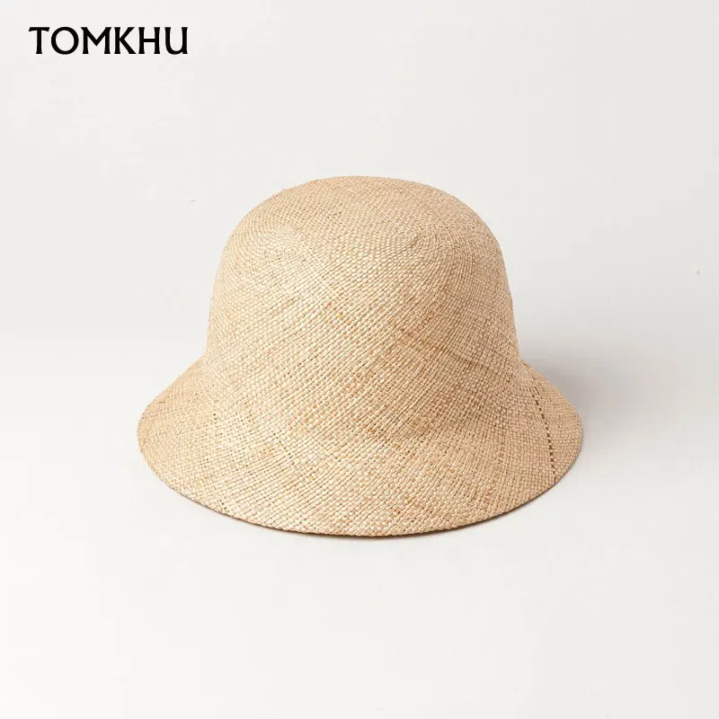 NEW Clasical Women Cloche Sun Hats Seagrass Beach Straw Hat Travel Elegant Short Brim Summer Church Hat Cap Derby Fedoras Hats