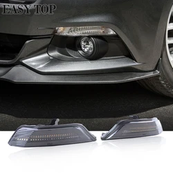 LED Front Turn Signal Light With Water Flash Function For 2015-2017 Ford Mustang