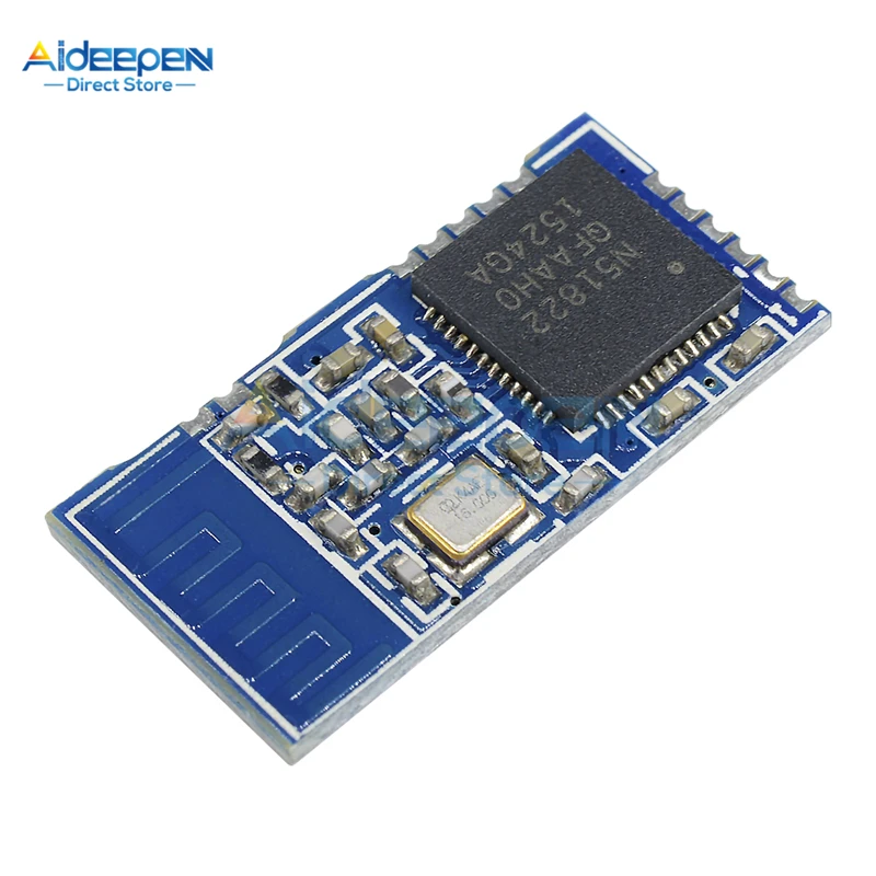 NRF51822-04 BLE 4.0 Mini AT Command WIFI Wireless Bluetooth Module TTL Slave Low Power Single-Mode Consumption Board