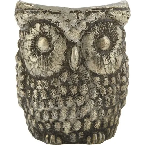 Vitale Kanta Antique Owl Candle Holder Large Size