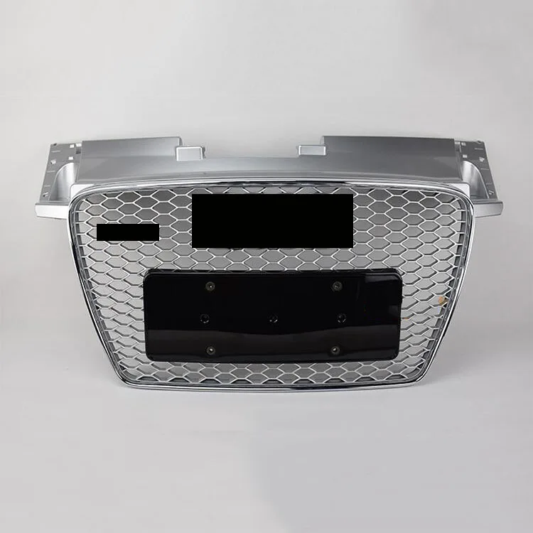 FOR AUDI TT 8J 2007 08 09 10 11 12 13 2014 HONEYCOMB SPORT MESH TTRS STYLE HEX GRILLE GRILL BLACK