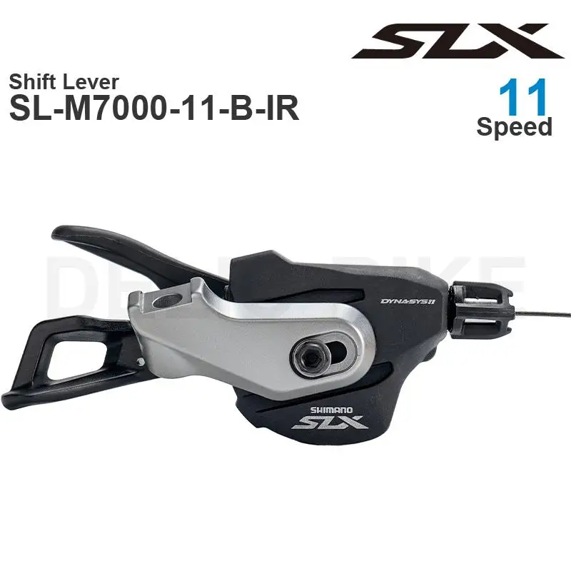 SHIMANO SLX M7000 Shifter SL-M7000-11-B-IR RAPIDFIRE PLUS - Right Shift Lever - I-SPEC B - 11-speed Original parts