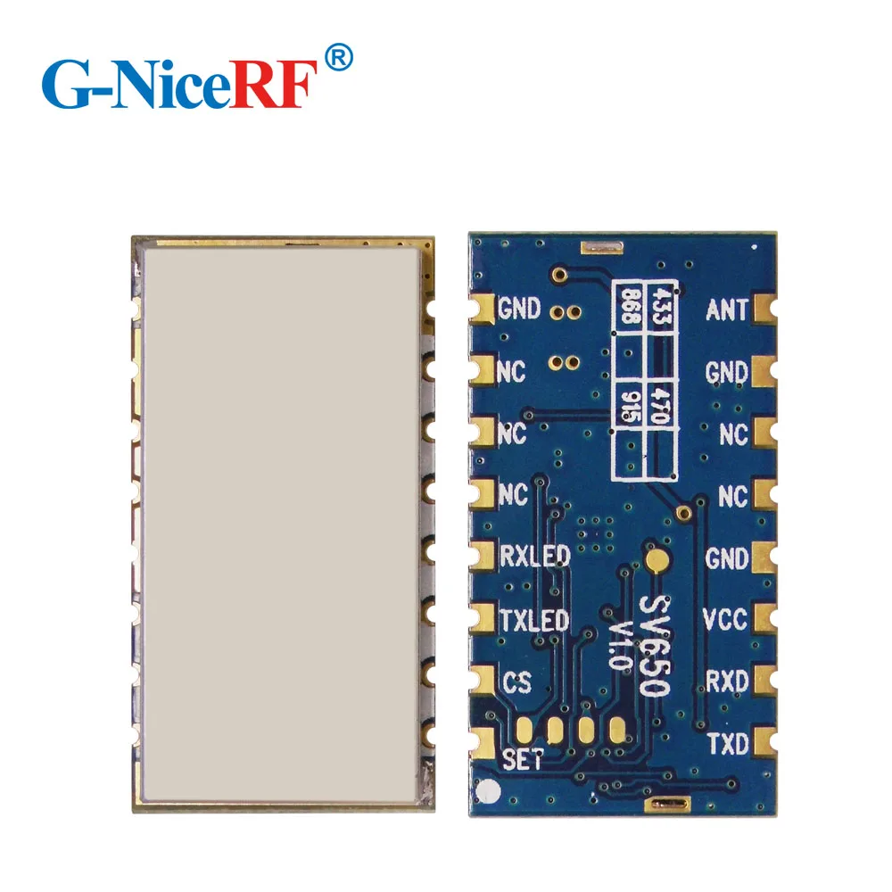 

2pcs/lot 500mW 3km SV650 TTL interface 868mhz receiver rf module wireless receiver long distance