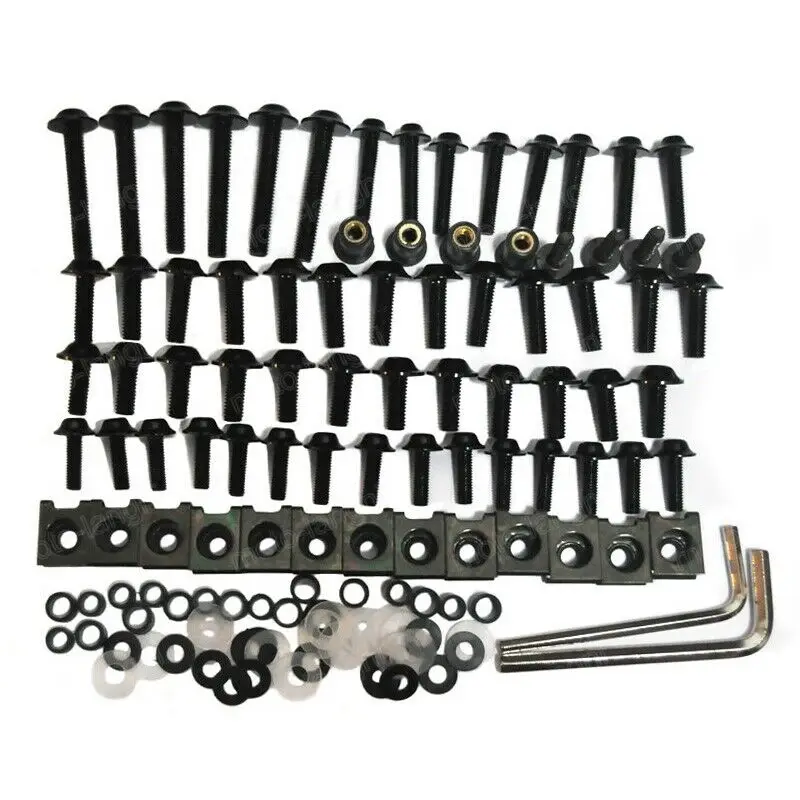 

Common bolts screws kit for install motorcysle fairings fit for honda, for yamaha ,for suzuki, for kawasaki and other model