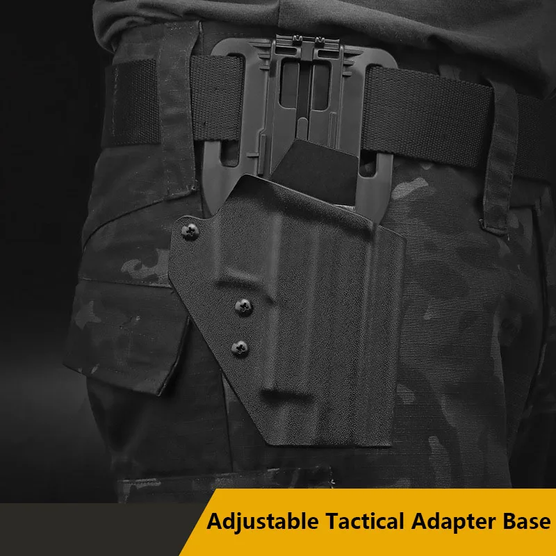 K-Board Series Adjustable Tactical Quick Pull Sleeve Base, Nylon Material, Three-speed Adjustable, High and Low Angle