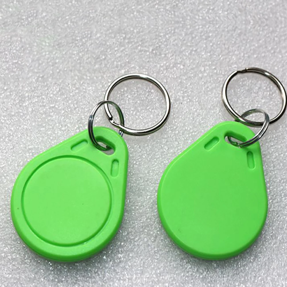100 unids/lote UID 13,56 MHz IC Clone Card, etiquetas de clave inteligentes intercambiables, duplicador de tarjetas, copia IC Key Keyfobs Token Tags