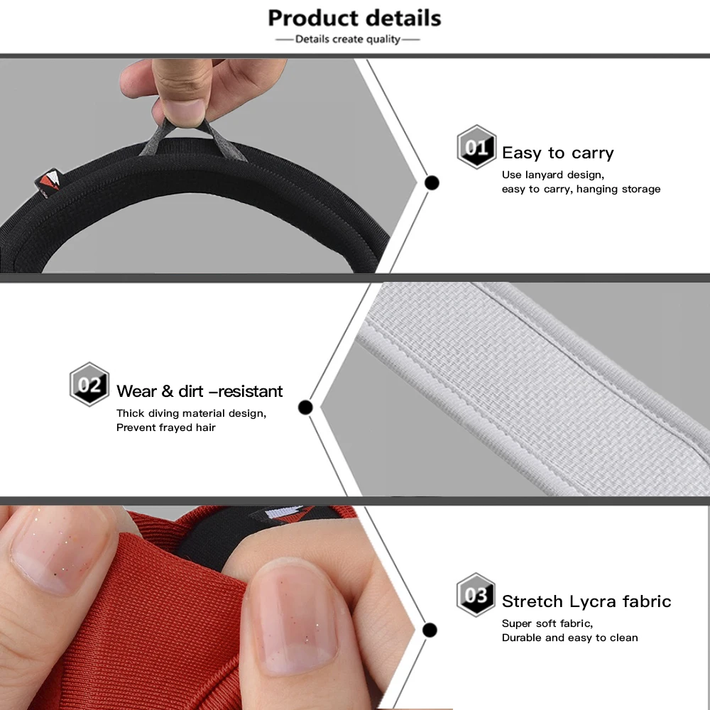 KQTFT Protein skin Velvet Replacement EarPads for TAKSTAR HD6000 Headphones Ear Pads Parts Earmuff Cover Cushion Cups Headgear