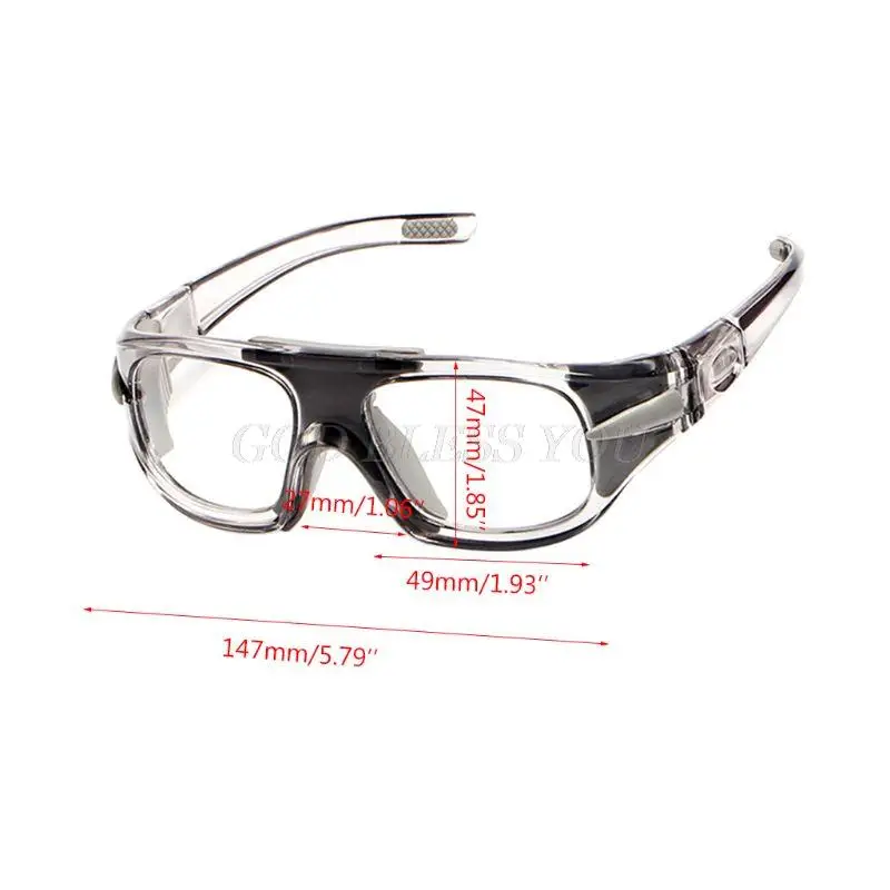 Sports Glasses Basketball Football Protective Eye Safety Goggles Optical Frame Removable Mirror Legs Myopia Drop Shipping