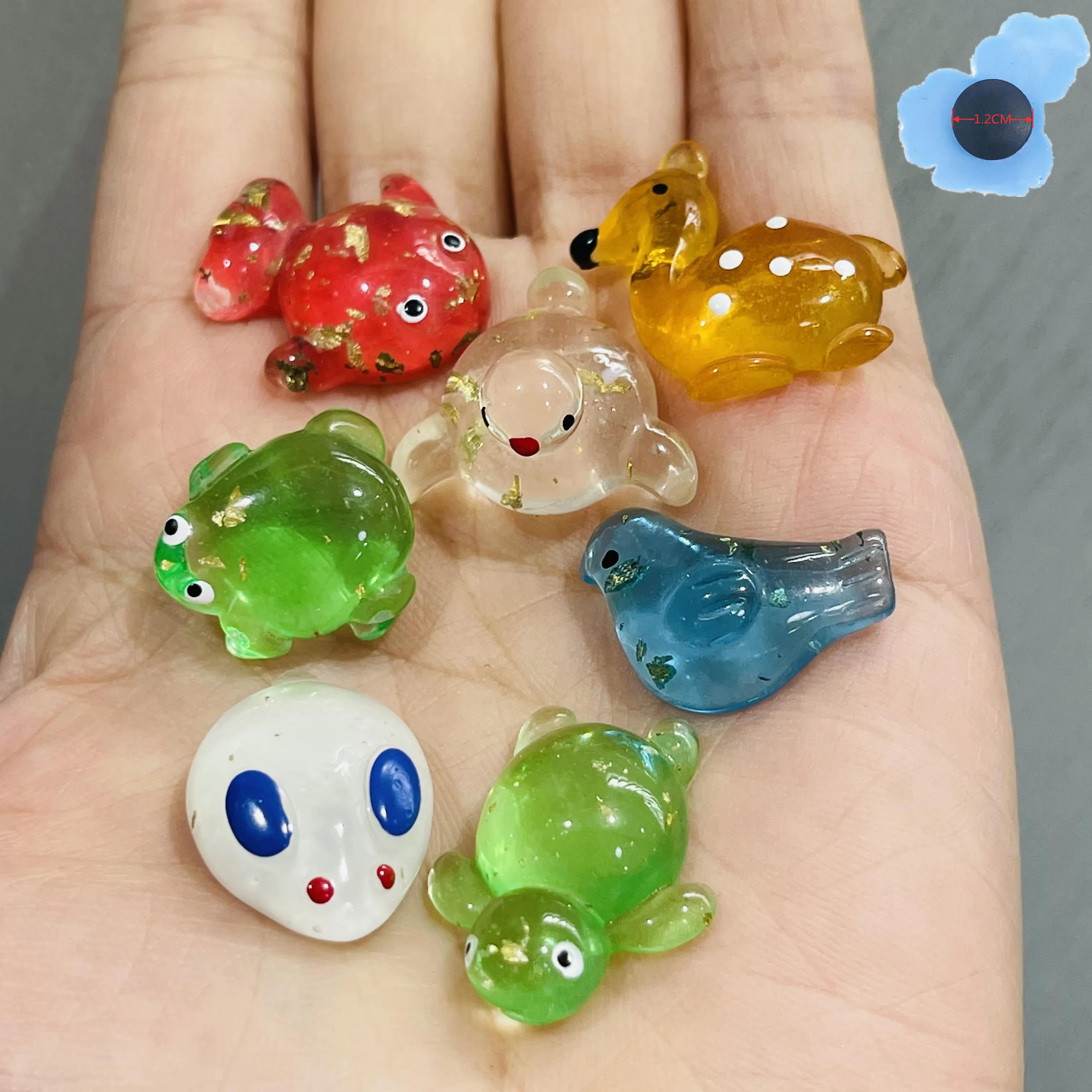 Hot Sales 1Pcs Lovely Resin Animals Bird Shoe Accessories Shoe Charms Decorations Fit Wristbands Kids X-mas Gifts