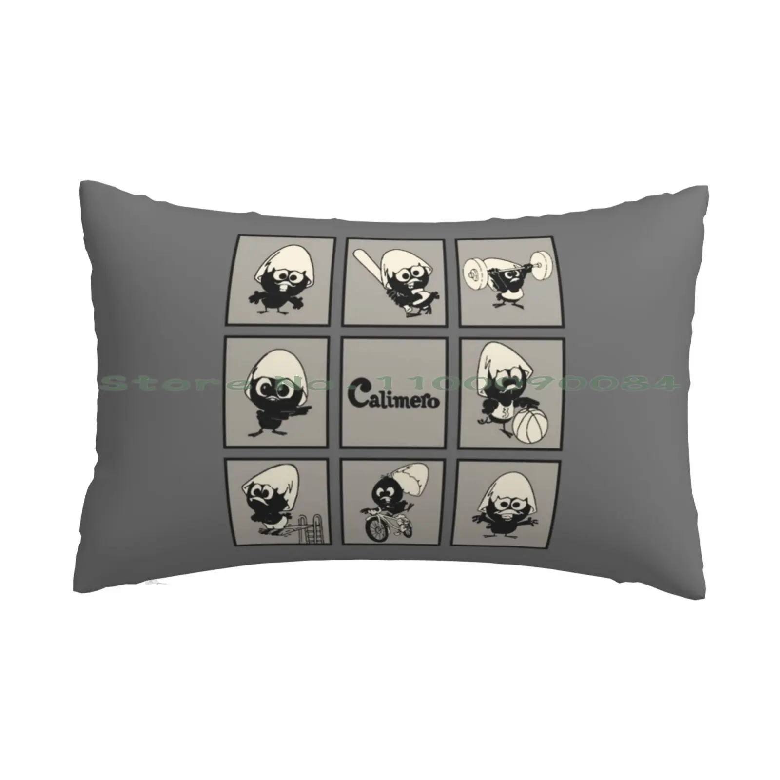 Calimero Pillow Case 20x30 50*75 Sofa Bedroom My Art Cartoon Meme Fan Art Johnny Test Bling Bling Boy Long Rectangle