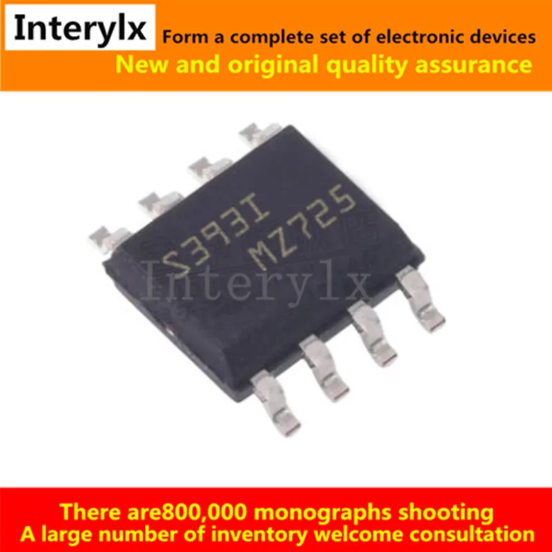 10Pcs/Lot TS393IDT TS393ID TS393 S393I IC COMP MICROPWR DUAL V 8 SOIC