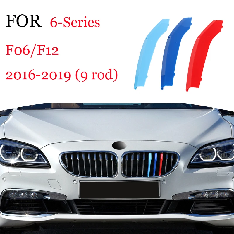 3Pcs Kühlergrill Trim Streifen Für BMW Serie 1 2 3 4 5 6 7 8X1 X2 X3 X4 X5 X6 X7 Z4 E46 E90 F30 E60 E81 F20 F45 F36 F10 F48 F25