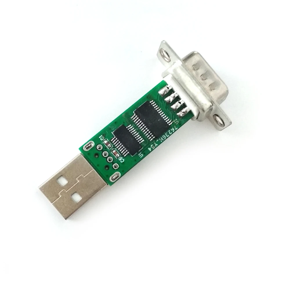 USB RS232 serial port to USB transfer module small board PCBA DB9 pin industrial PC interface conversion