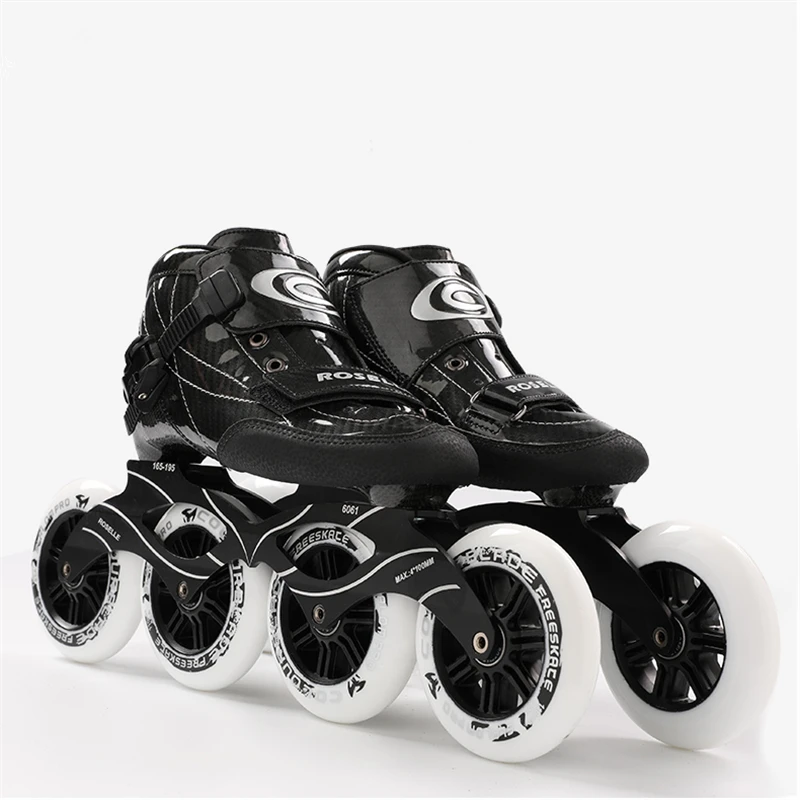 Carbon fiber skates professional racing skate shoes men roller skates men and women skates adult inline roller skates