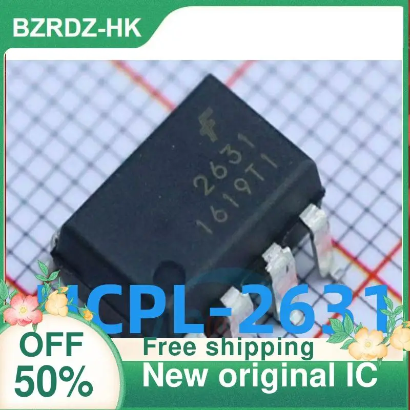 HCPL-2631 SOP8 DIP-8 IC, original novo, 10pcs