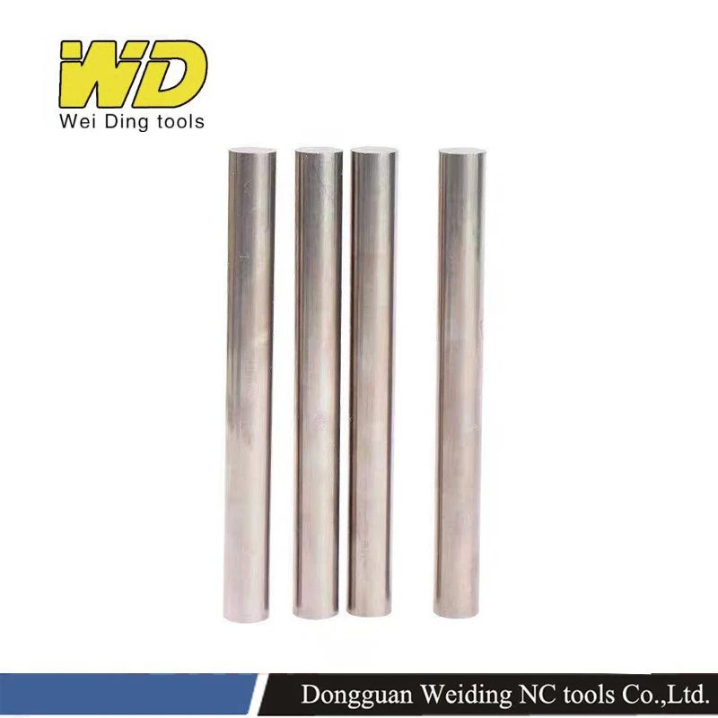 Barra redonda do carboneto da haste do carboneto da resistência contínua da resistência do desgaste alta barra das hastes redondas do cnc de aykt 1 pces ferramentas de trituração 2mm 3mm 4mm 5mm 6mm