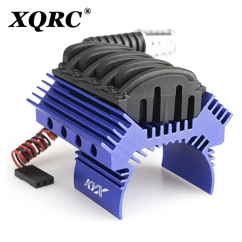 KYX aluminum alloy 36mm diameter motor heat sink suitable for 1:10 RC simulation model car motor heat dissipation