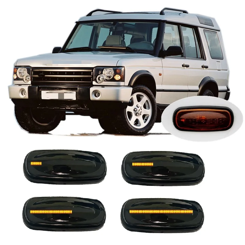 for Land Rover Discovery II MK2 L318 2000 2001 2002 2003 2004 Dynamic LED Indicator Side Marker Signal