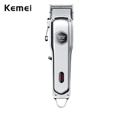 Kemei KM-1998-cortadora de pelo profesional Premium para hombre, batería de 2000mAh, superligera, súper silenciosa, para barbería