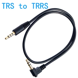 Jack 3.5mm (TRS), do TRRS kabel Adapter do RODE wideo Micro Mic wideo iść BY-MM1 Transfer z smartfon do mikrofonu