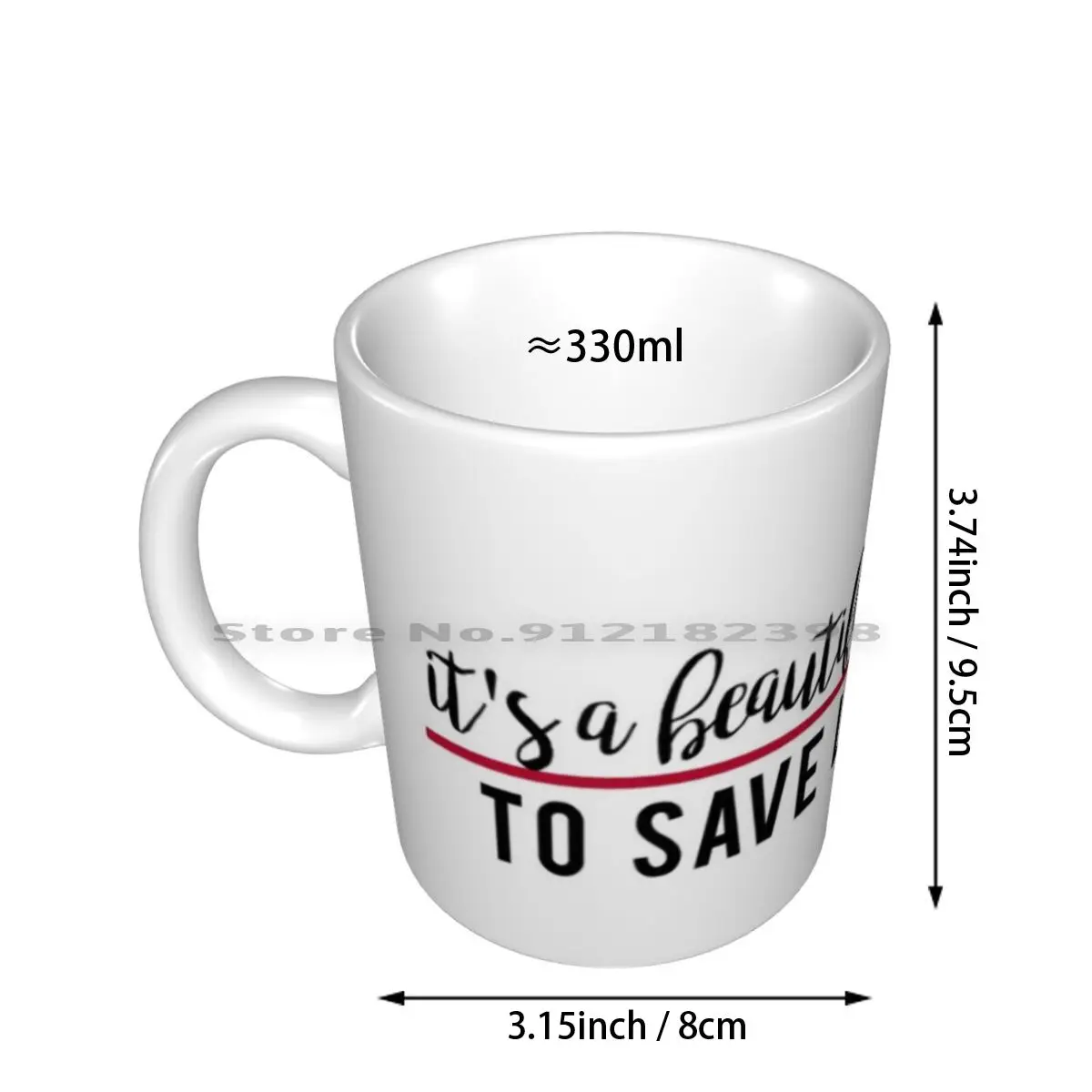 Its A Beautiful Day To Save Lives Ceramic Mugs Coffee Cups Milk Tea Mug Its A Beautiful Day To Save Lives Greys Anatomy Life