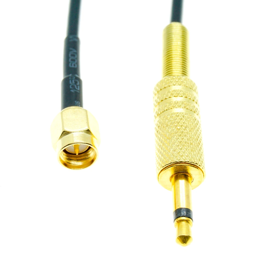 SMA male to 3.5mm male mono 1/8\