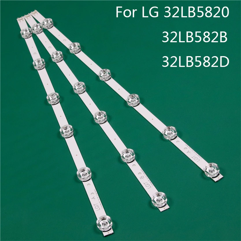 LED TVความสว่างเปลี่ยนสำหรับLG 32LB5820-ZJ 32LB582B-ZJ 32LB582D-TB LEDแบ็คไลท์สายไม้บรรทัดDRT3.0 32 B