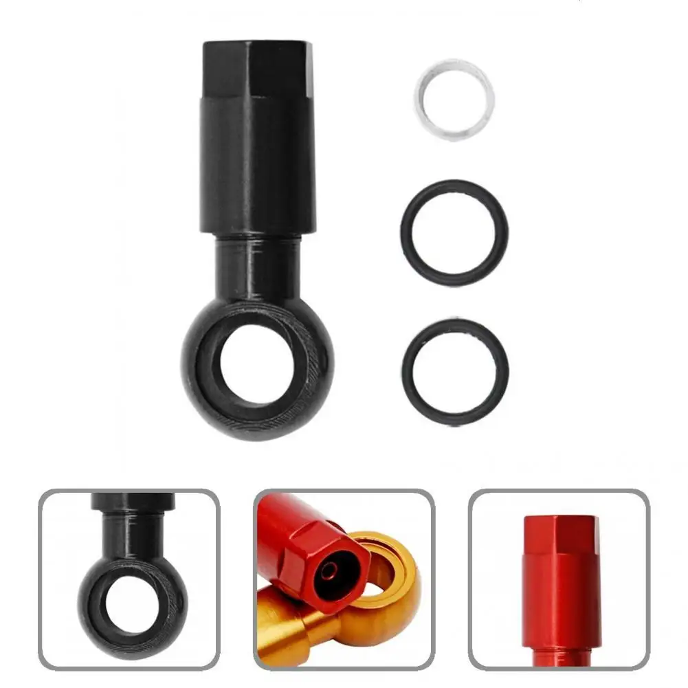 Bright Color  Small Anti-deformation Bike Brake Hose Adapter Cycling Accessories Bike Brake Hose Adapter CNC Workmanship