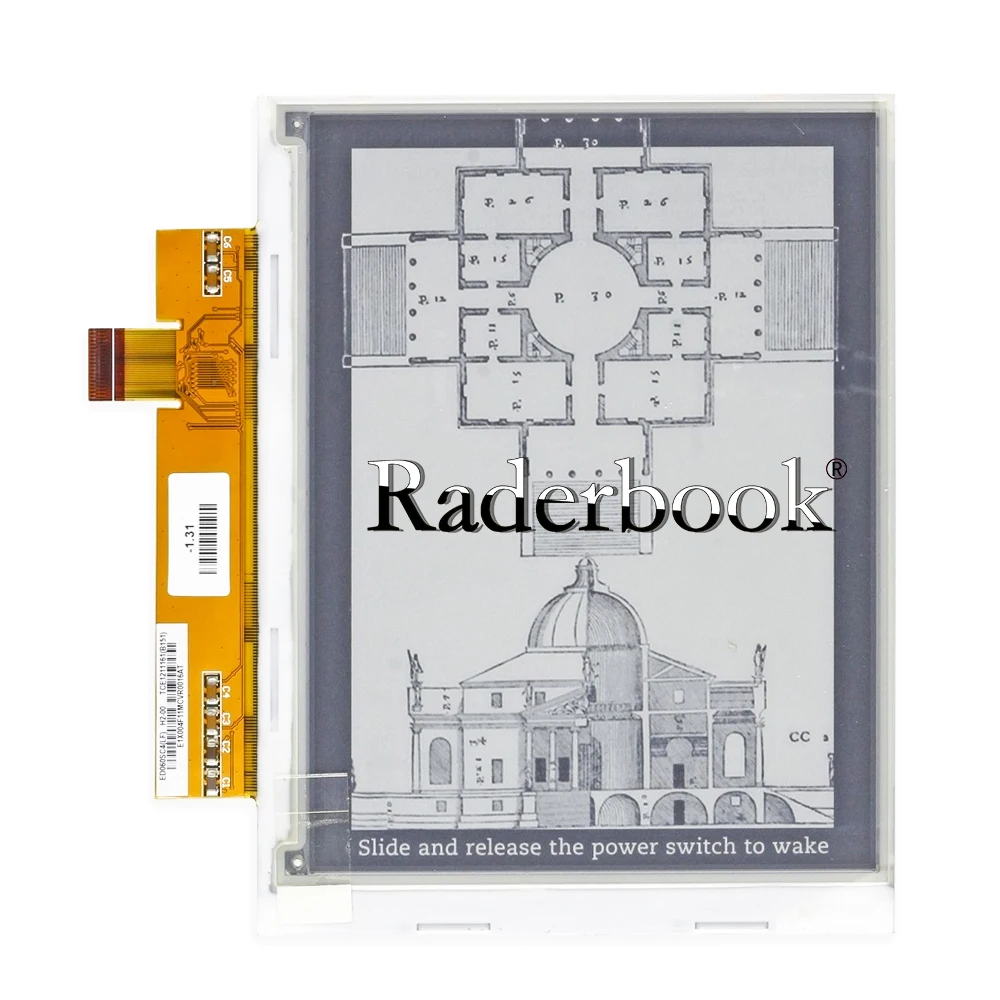 

ED060SC4 ED060SC4(LF) 6" e-ink LCD screen for Pocketbook 301/603/611/612/613 PRS-505