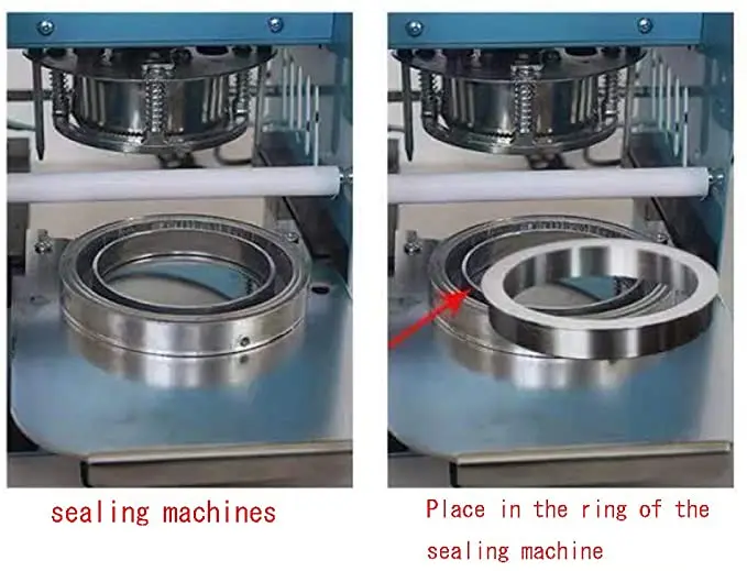 Aluminum Cup Ring for Cup Sealer Machine of 90mm Diameter，Suitable for many sealing machines (Paper and Plastic Cup