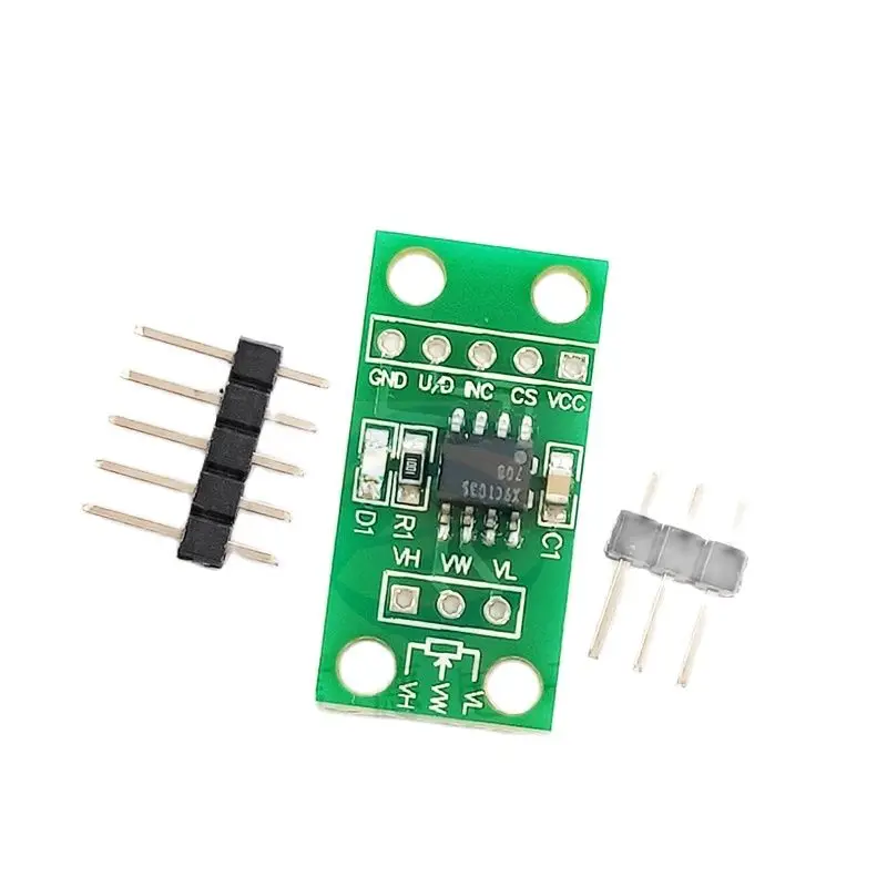 ใหม่รุ่น X9C103S ดิจิตอล Potentiometer โมดูล/DC3V-5V 10K/100ขั้นตอนเลื่อน