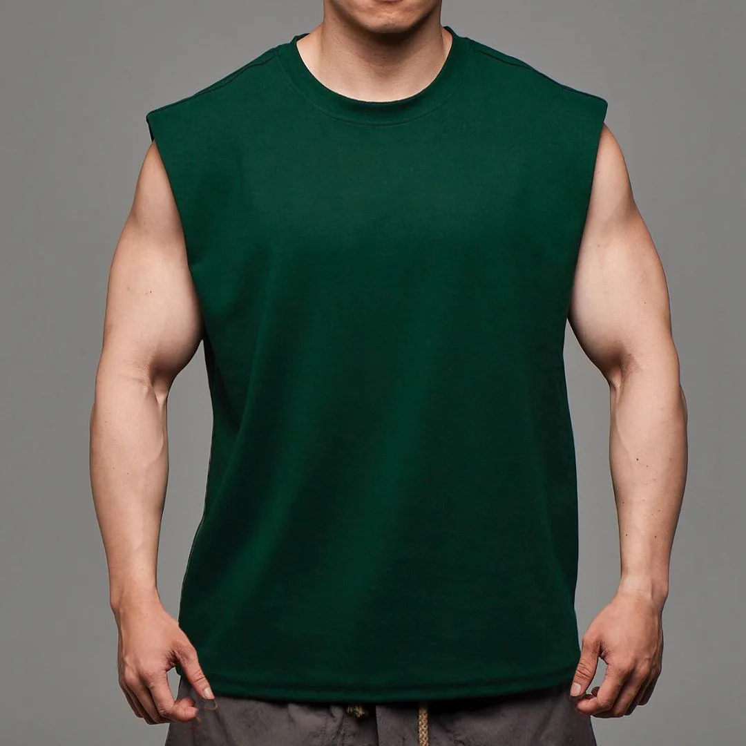 Débardeur Homme Oversize STARBILD - Tank Top Gym Athlétique Col Rond Sans Manches S-XXXL